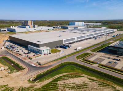 Bouwtimelapse Distributiecentrum Danone