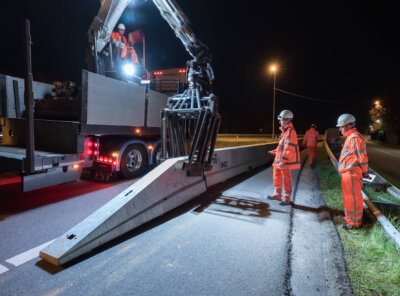Timelapse Go-Barry | Een zelfverplaatsende verkeersbarrier